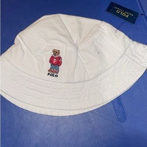 Ralph Lauren Bear Bucket Hat